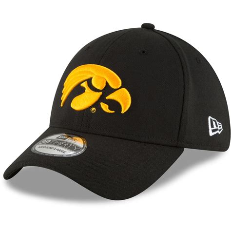 Iowa Hawkeyes New Era College Classic 39thirty Flex Hat Black