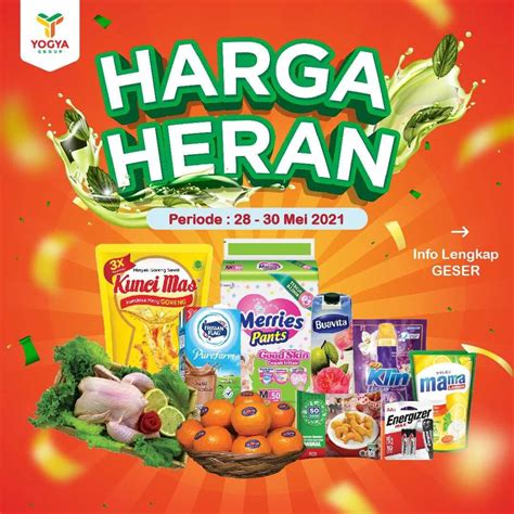 Juni 17, 2021 / pengetahuan produk. Katalog TOSERBA YOGYA WEEKEND Promo HARGA HERAN periode 28 ...