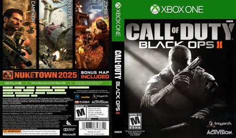 Call Of Duty Black Ops 2 Xbox One Case Cover