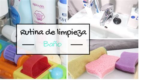 Rutina De Limpieza Del BaÑo Diaria Productos De Limpieza Del BaÑo