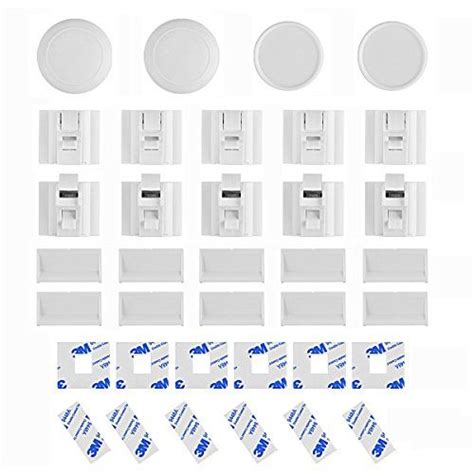 Magnetic cabinet locks no drill. Balfer Baby Safety Magnetic Cabinet Lock Set No Drilling ...