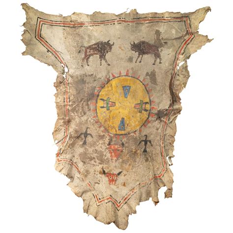19th Century Northern Plains Hide Painting For Sale At 1stdibs Native