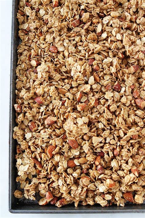 Two Peas And Their Pod Almond Butter Granola Recipe