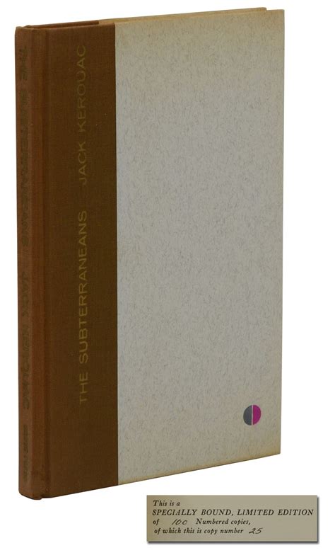 The Subterraneans Jack Kerouac Limited First Edition