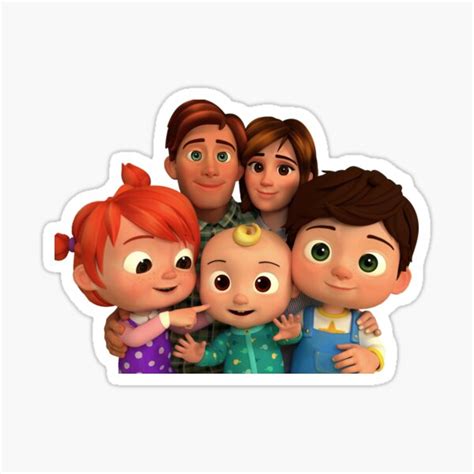 Characters Stickers Cocomelon