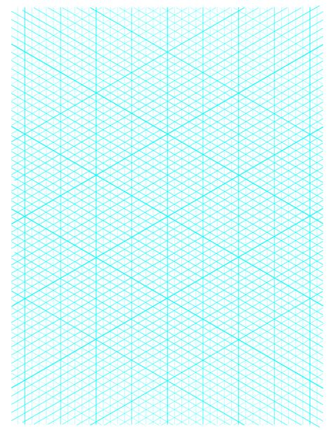 Isometric Grid Paper Best Letter Templates