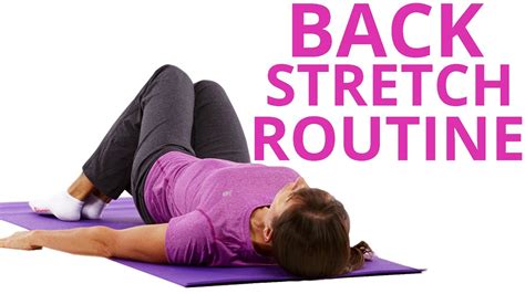 This is why people with chronic lower back problems have seen their ailments disappear. Lower Back Stretches for Back Relief (MORNING BED ROUTINE ...