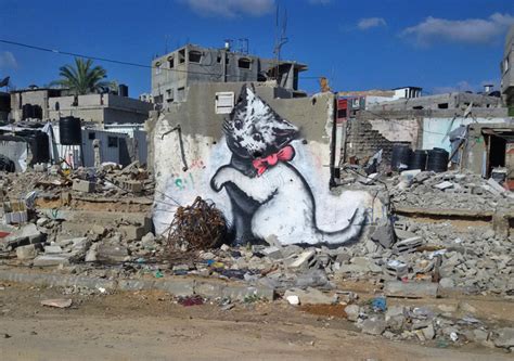 The following is a list of works by banksy. Banksy Goes Undercover In Gaza To Support Struggling ...