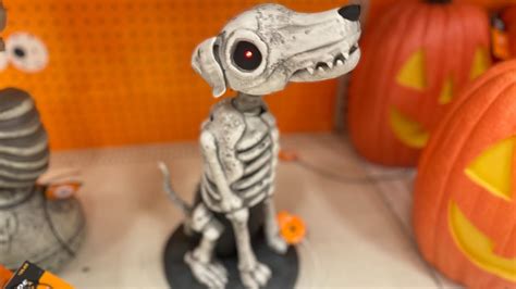 Barking Dog Skeleton 2022 Animatronic In Store Demo At Target Youtube