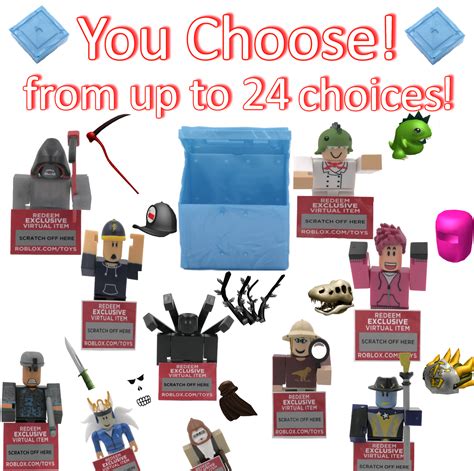 You Choose Roblox Series 3 Mystery Box Toy Code Exclusive Online