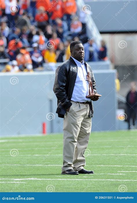 WVU College Football Hall Of Famer Major Harris Editorial Photo - Image