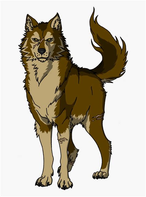 Clip Art Collection Of Free Wolves Brown Wolf Cartoon Png Free Transparent Clipart Clipartkey