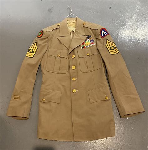 Rare Original Ww2 Us Army Dress Uniform 5th Army Highly Decorated