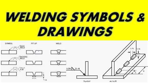 Welding Symbols And Welding Joint Youtube