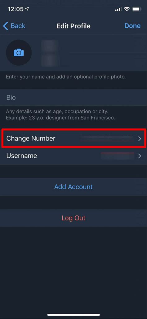 It may take a week before you can use your new phone number to verify it's you for sensitive actions like changing your password. How do I change my phone number on Telegram? | The iPhone FAQ