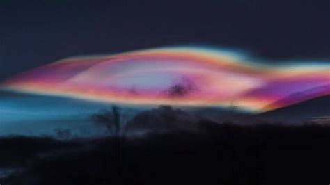 Rare Colorful Yet Dangerous Polar Stratospheric Clouds Spotted Over