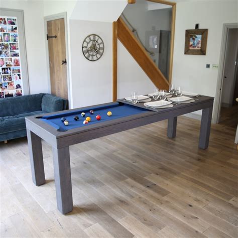 2 in 1 table, constructed of solid white birch. Skinny Pool Dining Table - Luxury Pool Tables - Pool ...