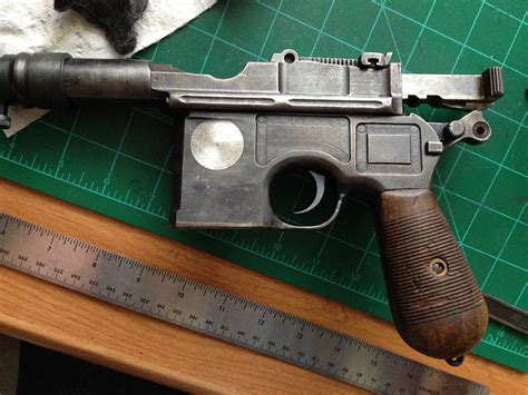 My Live Fire Han Solo Anh Dl 44 Mauser C96 Broomhandle Fan Made Props