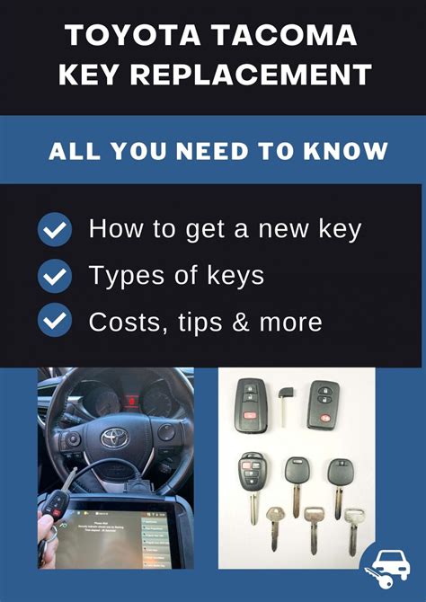 Toyota Tacoma Key Replacement What To Do Options Costs And More