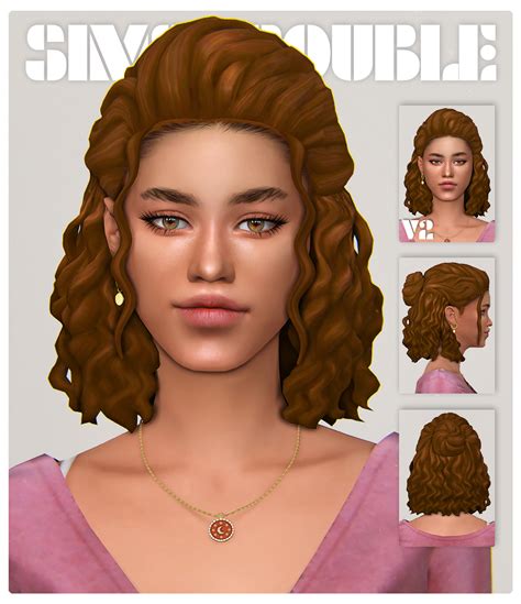 Andre By Simstrouble Simstrouble On Patreon Cheveux Sims Sims
