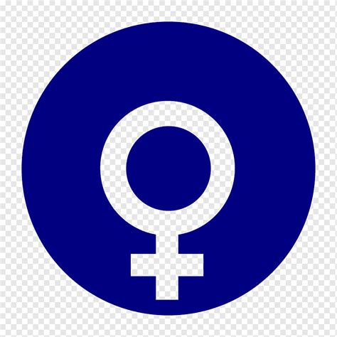 Símbolo De Género Círculo Femenino Símbolo Diverso Logo Firmar Png