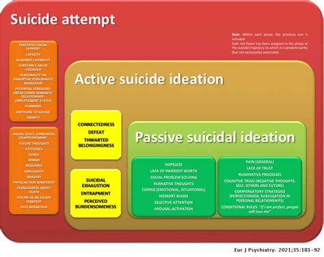 Theoretical Models Of Suicidal Behaviour A Systematic Review And Narrative Synthesis European