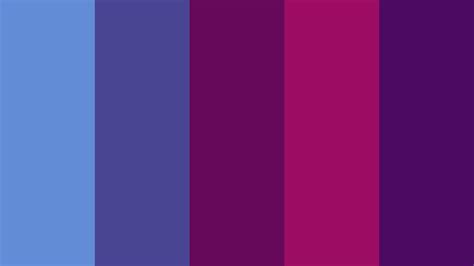 Purple Polygons Color Palette Blue Colour Palette Color Palette