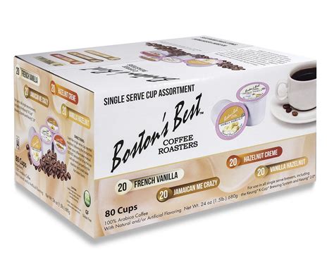 Boston S Best Flavored Assorted Coffee Single Serve Cups Ct