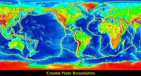 Crustal Plate Boundaries