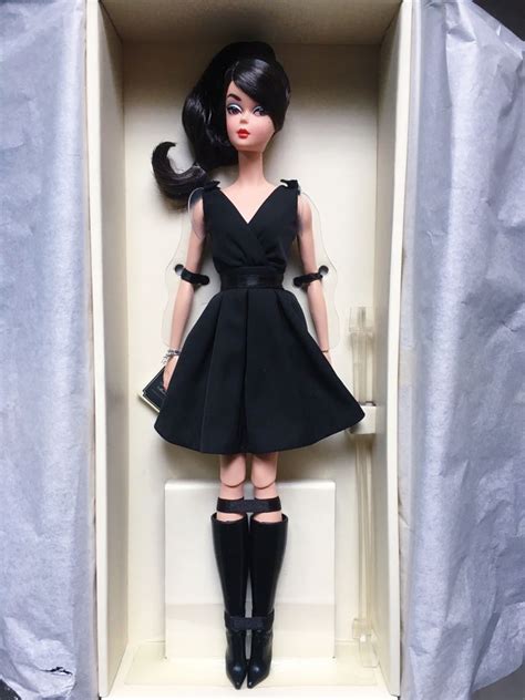 Silkstone Barbie Doll Classic Black Dress Rare Hobbies And Toys Toys And Games On Carousell