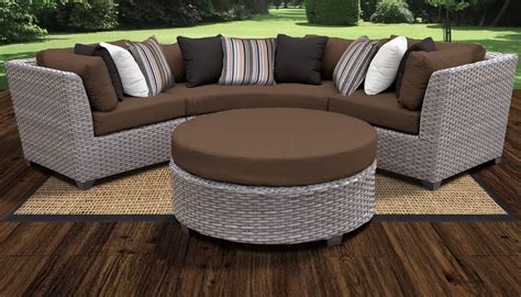 All wicker patio furniture can be shipped to you at home. Florence 4 Piece Outdoor Wicker Patio Furniture Set 04a