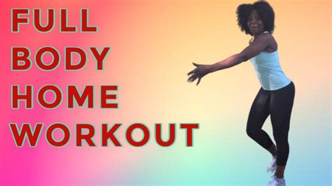 Easy Home Workout Full Body Work Out At Home Simplydemi Youtube