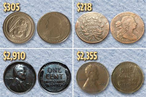 Most Valuable Error Coins Including Washington And Lincoln Pieces Do