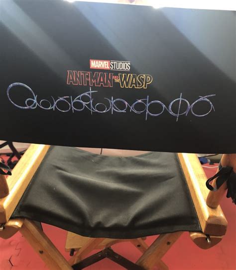 Ant Man And The Wasp Quantumania Logo Showcased In New Photo
