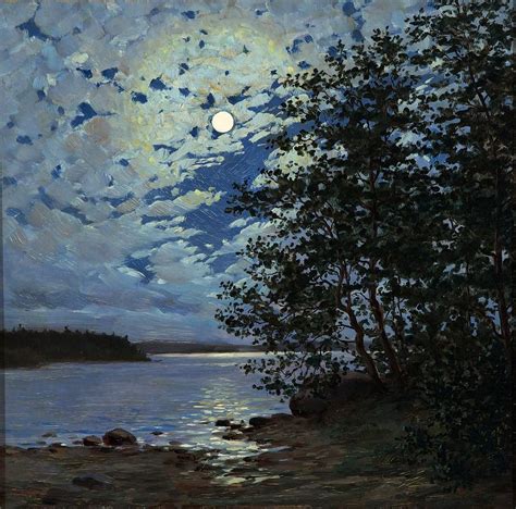 Moonlight Painting By Motionage Designs Fine Art America