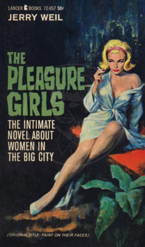The Pleasure Girls 10x17 Giclée Canvas Print Of A Vintage Pulp Paperback Cover Etsy