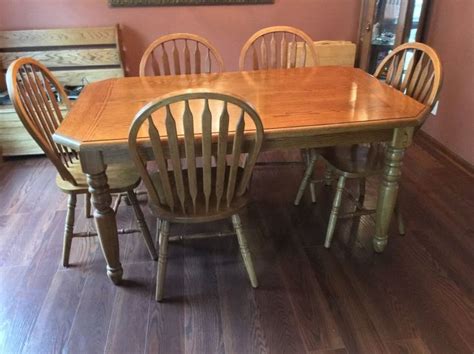 Wooden chair and table isolated on white background. Ideas to paint my oak table and chairs | Hometalk