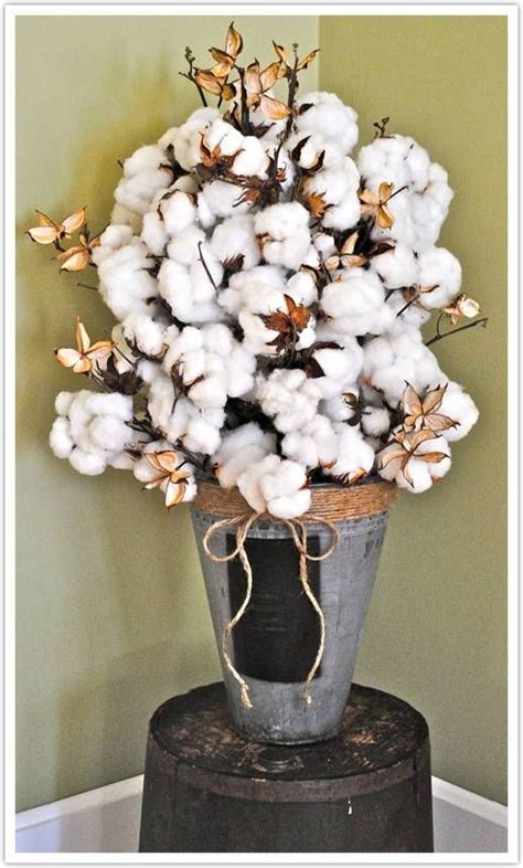 Soft And Fluffy Cotton The Inspired Bride Cotton Bouquet Cotton