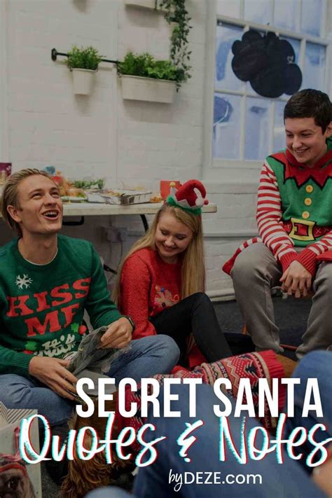 60 Free Secret Santa Messages Riddles And Quotes For Christmas