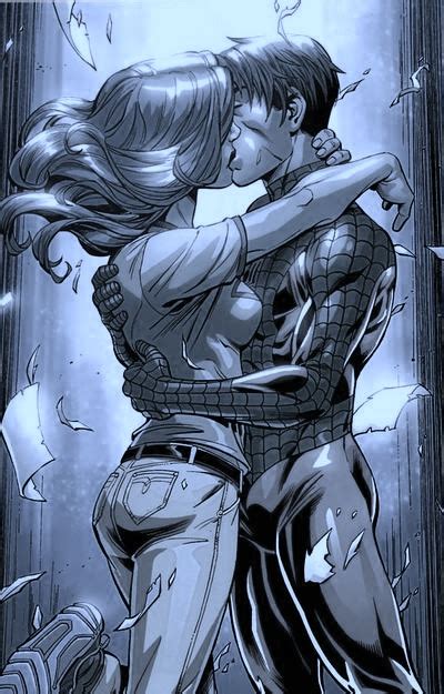 Spider Man And Kitty Pryde By Ink2paper916 On Deviantart