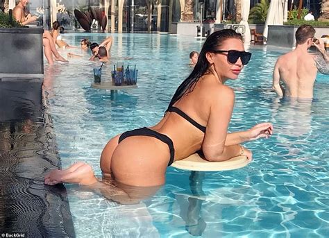 Lauren Goodger PICTURE EXCLUSIVE Star flaunts her peachy derrière in skimpy thong bikini
