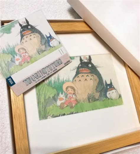 Vintage Studio Ghibli My Neighbor Totoro Reversible Underlay Framed Goods Statio Picclick