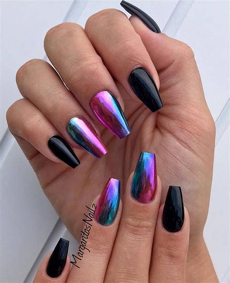 Graceful 90 Glamour Chrome Nails Trends 2017 Chrome Nails Designs