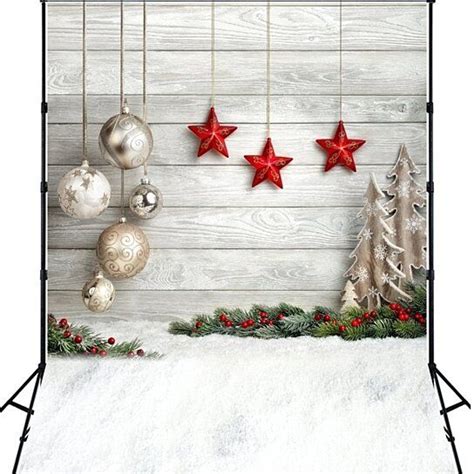 Backdrop With Christmas Background Design 5x7ft Christmas Backdrops