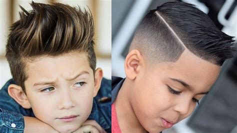 Add some shape by closely clipped sides for a style that is full of personality just like he. Most Stylish Haircuts For Kids (Boys) 2020 | Best Baby ...