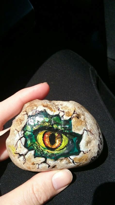 339 Best Pebbles And Stones Eyes Images On Pinterest Painted Rocks