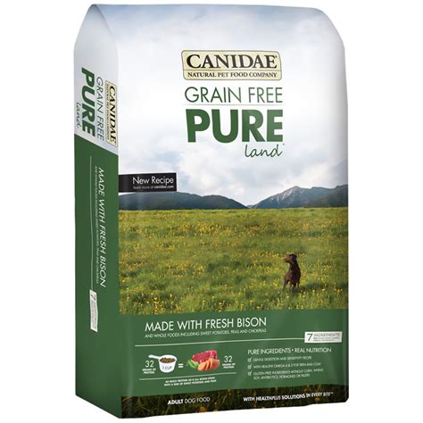 But, since this spike in popularity coincides with a rise in. CANIDAE-GRAIN-FREE-PURE-LAND-DOG-FOOD-30-LB