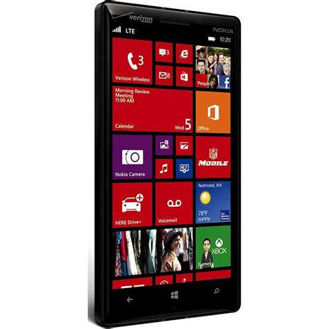Best Buy Verizon Nokia Lumia Icon 929 4g Lte Prepaid Cell Phone Black
