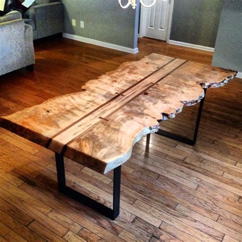 Live Edge Maple Burl Dining Table By Madeiradesign On Etsy Wood Slab