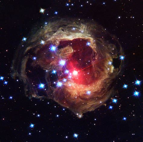 Image Of The Star V838 Monocerotis V838 Mon Reveals Dram Flickr